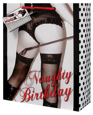 Naughty birthday gift bag