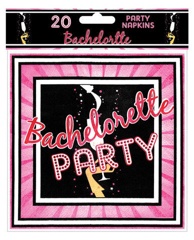 Bachelorette party napkins - pack of 20