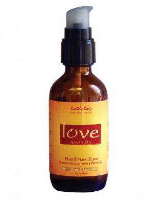 Love aragon oil hair styling elixer by earthly body