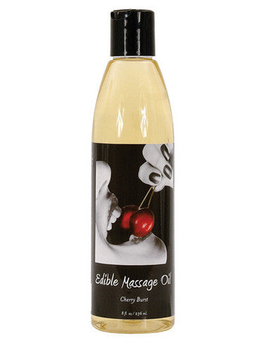 Hemp edible massage oil&amp;#44; cherry