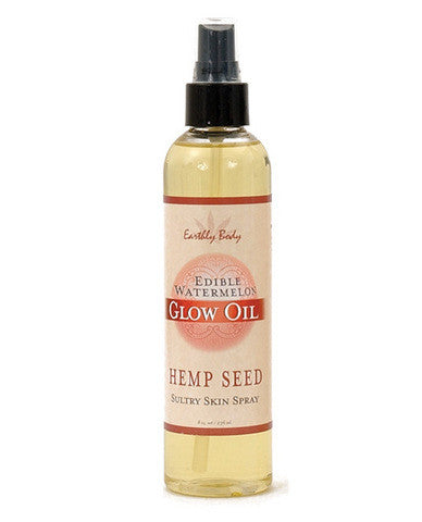 Edible glow massage oil - 8 oz watermelon