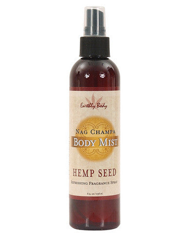 Hemp seed moisturizing body mist- 8 oz nag champa