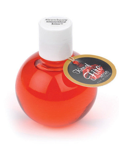 Kiss of fire massage lotion warming&amp;#44; strawberry smoothie