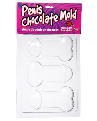 Penis Chocolate Mold - Large Tray of 3