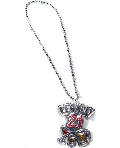 Legally 21 necklace