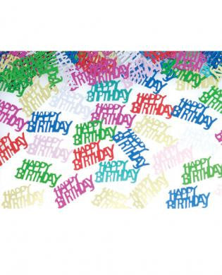 Happy birthday confetti