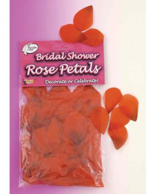Bride to be rose petals - red