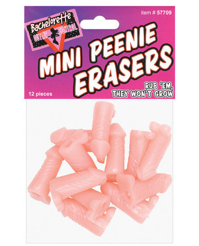 Bachelorette mini peenie erasers (12pc)