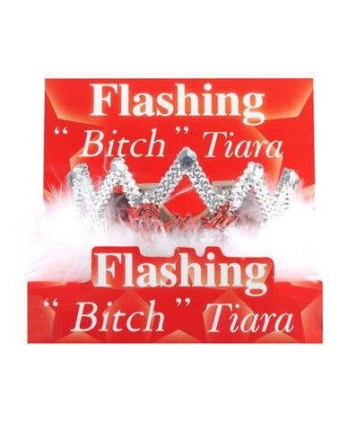 Flashing bitch tiara
