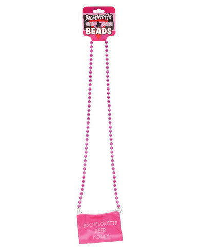 Bachelorette outta control beer money bead necklace