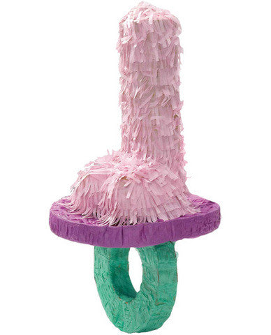 Bachelorette penis pinata pacifier