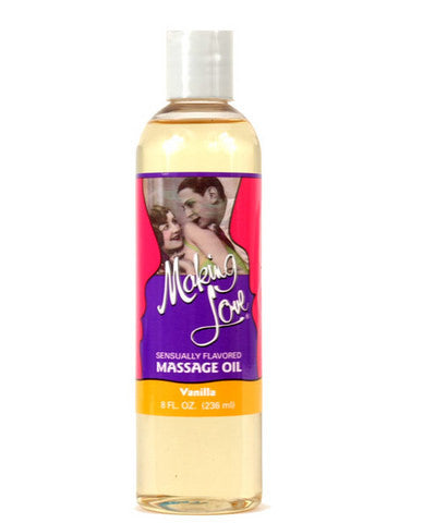 Making love vanilla massage oil