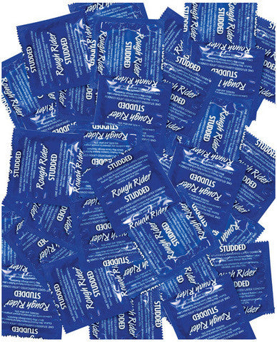 Rough rider studded condom box of 1000 bulk