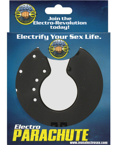 Electrosex scrotum parachute