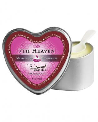 Earthly body 3 in 1 candle - 4.7 oz 7th heaven