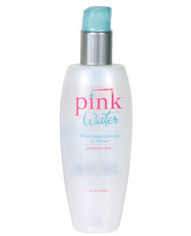 Pink water lube - 6.7 oz pump bottle