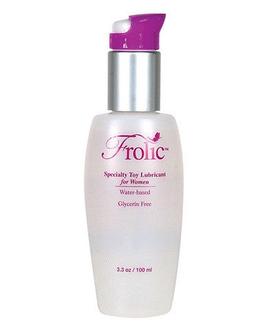 Frolic lube - 3.3 oz pump bottle