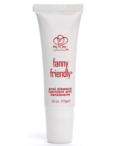 Fanny Friendly Anal Pleasure Lubricant With Benzocaine .35 oz - Strawberry