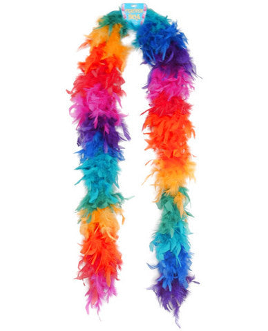 Feather Boa 72&quot; - Rainbow