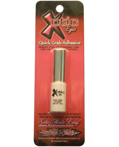 Xotic eyes - re-usable glue
