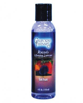 Razzels warming lubricant - 4 oz tutti frutti