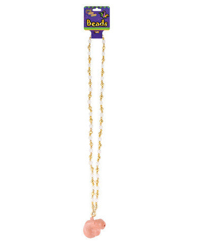 Mardi gras beads light up penis