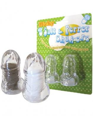 Dicky salt and pepper shakers