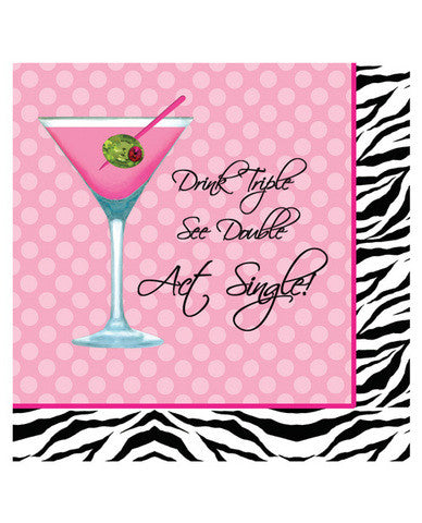 Act single 3 ply napkin - pack of 16