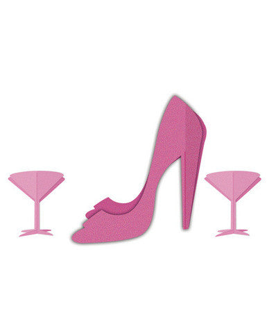 Martini and heels 3-d centerpiece