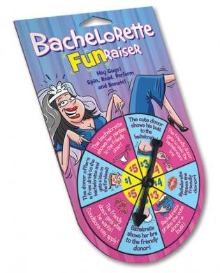 Bachelorette Fun Raiser Spinner Game