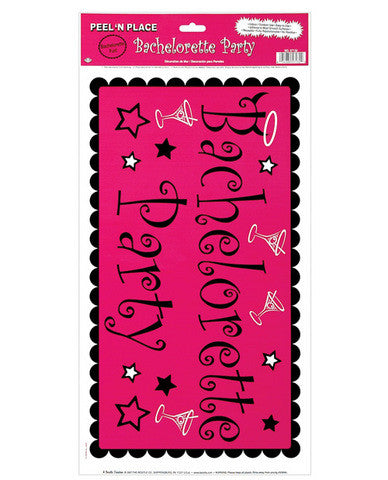 Bachelorette fun party peel n place