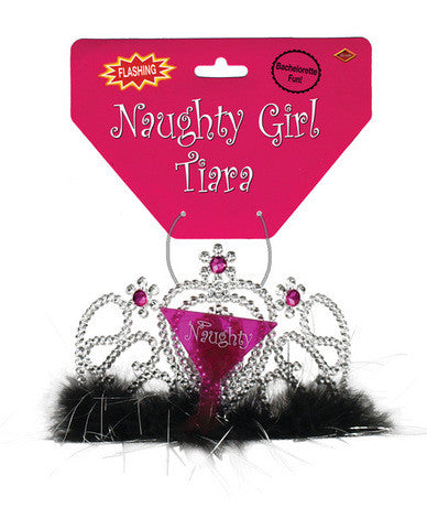 Bachelorette fun light-up naughty girl tiara
