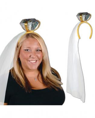Diamond head veil