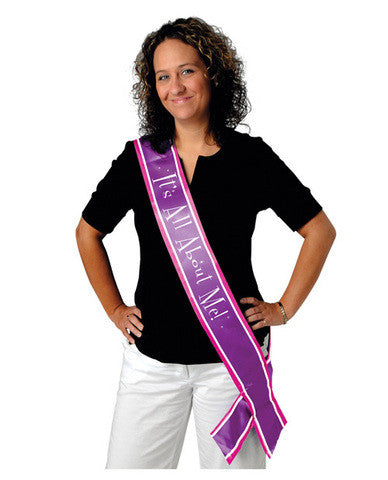 Divorce party its all about me! sash