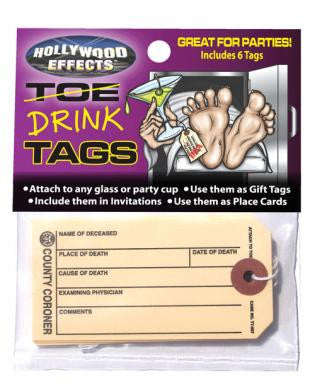 Toe/drink tags