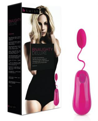 Bnaughty Deluxe Vibrating Bullet - Deep Rose