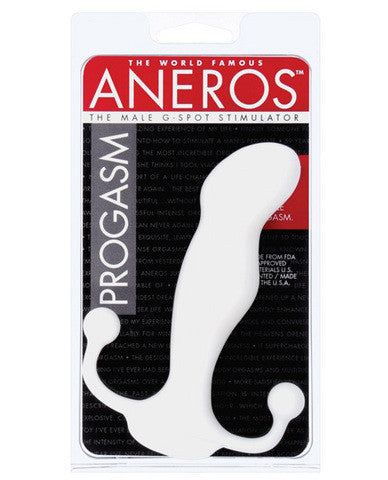 Aneros progasm&amp;#44;male prostate stimulator - white