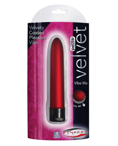 Velvet vibe me petite - red
