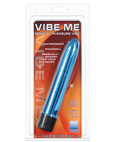 Vibe Me Waterproof Massager - Luster Blue