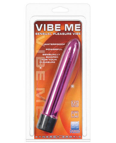 Vibe me multi speed massager - luster pink waterproof