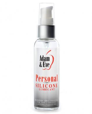 Adam &amp; Eve Personal Silicone Lubricant 2oz