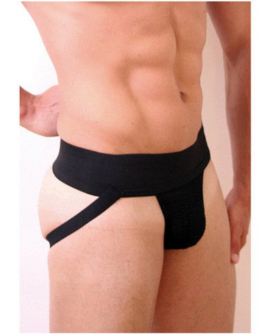 Active man classic jocks 3in waistband black xl