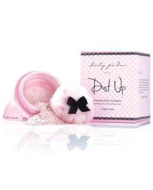 Booty Parlor Dust Up Kissable Body Shimmer - Candy Pink