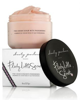 Booty Parlor Flirty Little Secret Pink Caviar Scrub w/Pheromones - 8 oz