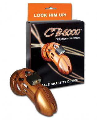 Cb-6000 3 1/4in cock cage and lock set - wood