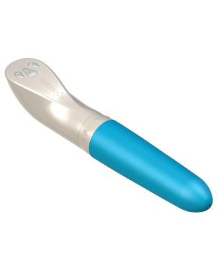 Cascade Flow Self Lubricating Silicone Vibe - Blue