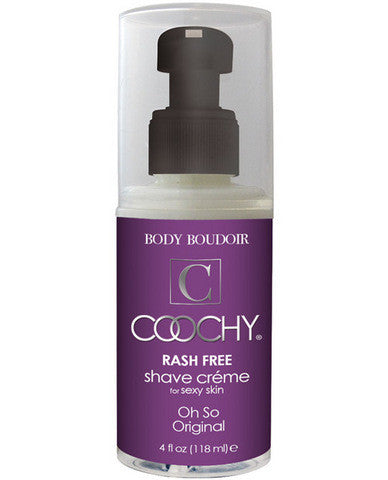 Coochy body rashfree shave creme - 4 oz original