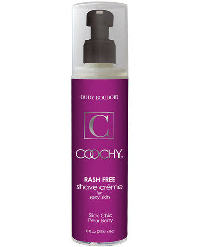 Coochy body rashfree shave creme - 8 oz pear berry