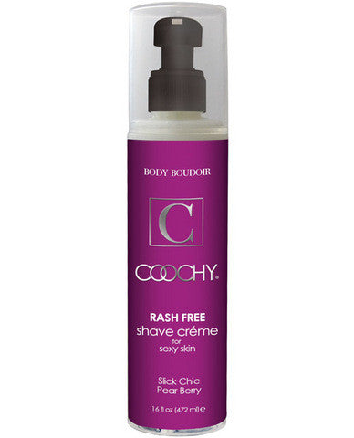 Coochy body rashfree shave creme - 16 oz pear berry