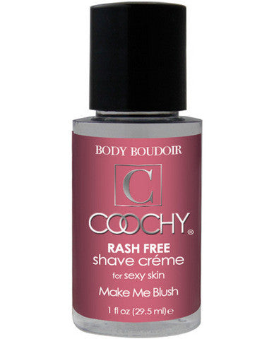 Coochy body rashfree shave creme - 1 oz blush
